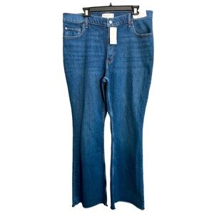 Abercrombie & Fitch size 16L vintage flare high rise jeans NWT